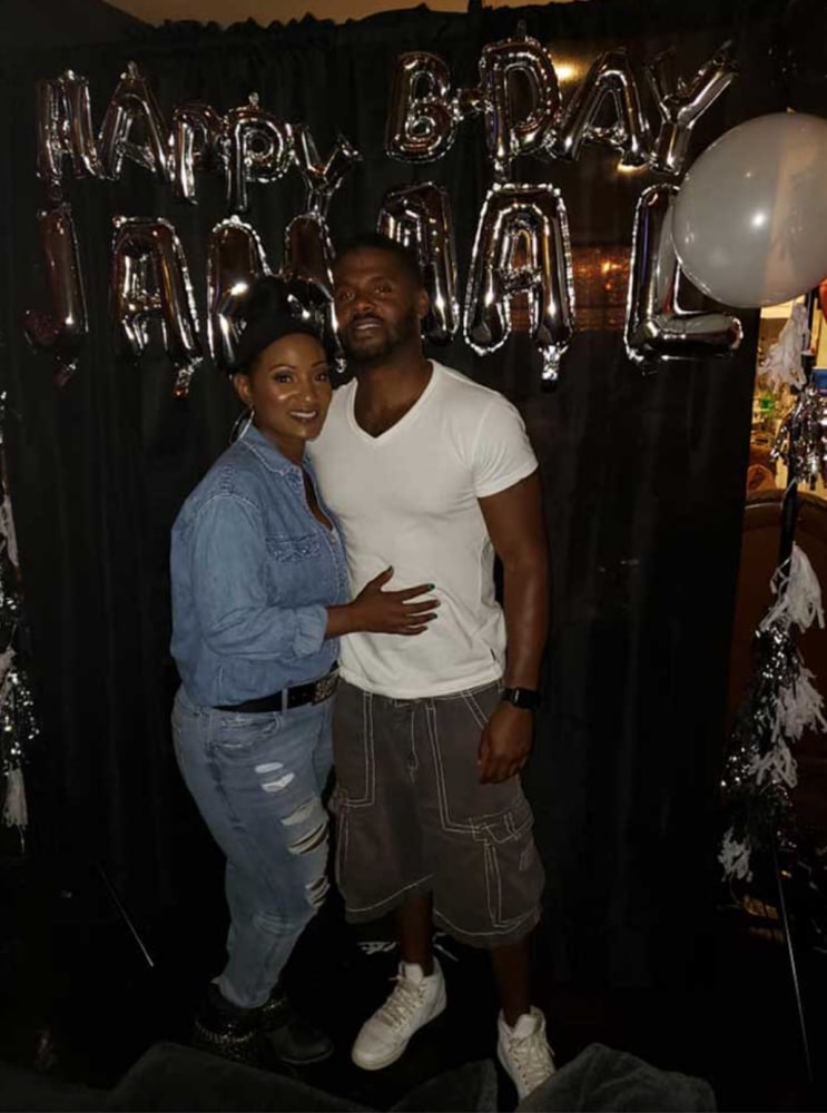 Jacqueline Bernice Mitchell is with her boyfriend Jamaal Shad, who is over twenty years younger