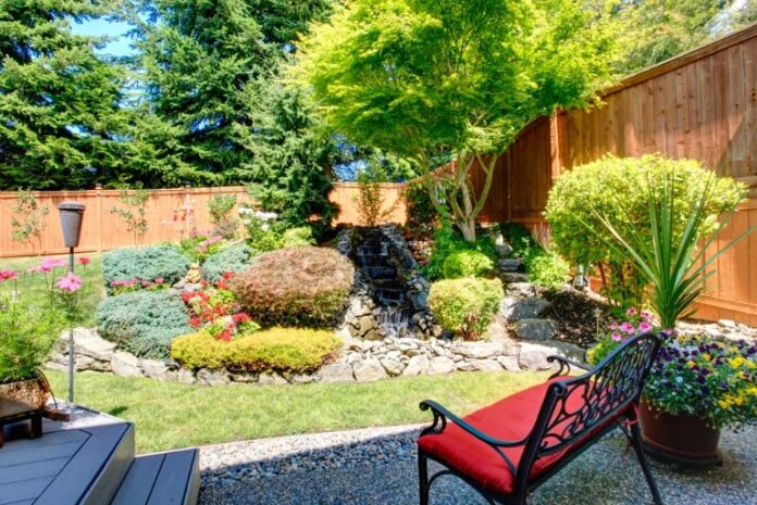 eye catching garden and landscape accents for every style